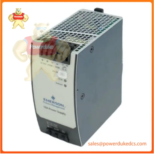 Emerson / Ovation Distributed Control System Platform | CE / Industrial-Grade Certified DIN-Rail Power Supply Module
